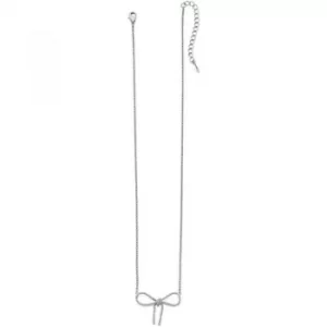 Image of Ladies Fiorelli Silver Plated Open Bow Necklace