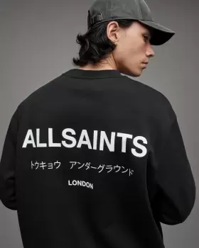 Image of AllSaints Underground Crew Sweatshirt