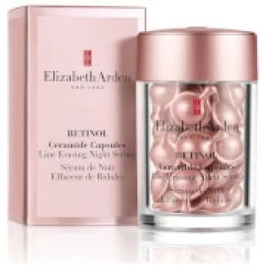 Image of Elizabeth Arden Retinol Ceramide Capsules Line Erasing Night Serum - 30 Pieces (Sleeved Version)