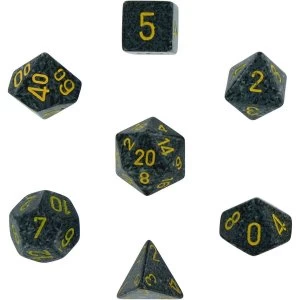 Image of Chessex Speckled Poly 7 Dice Set :Urban Camo