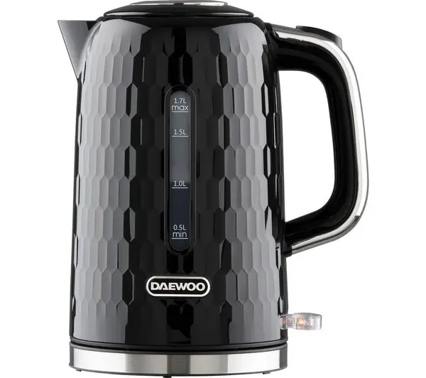 Image of Daewoo SDA2602GE Jug Kettle - Black 5024996959055