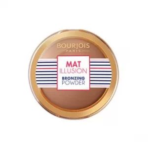 Image of Bourjois Mat Illusion Bronzing Powder 72 Hale Fonce Dark