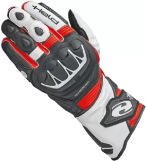 Image of Held Evo-Thrux II Motorcycle Gloves, black-red, Size S M, black-red, Size S M