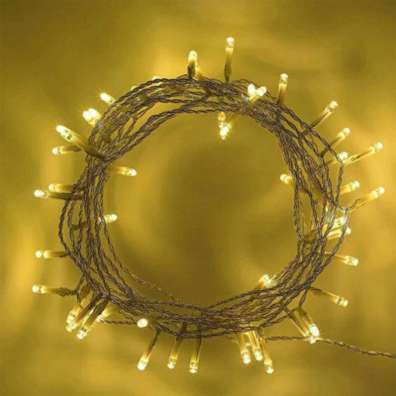 Image of Shatchi 40 WarmWhite LED Lights Battery Operated Fairy String Christmas Lights White unisex