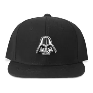 Image of STAR WARS Darth Vader Metal Badge with Cape Novelty Cap, Black (NH885306STW)