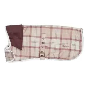 Image of Barbour Wetherham Tartan Dog Coat Dewberry XS