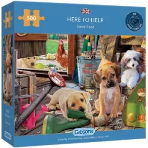 Image of Here to Help Jigsaw Puzzle - 500 Pieces