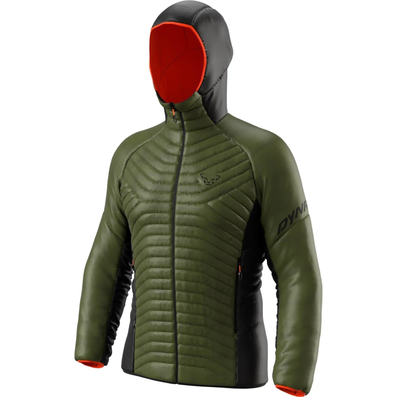 Image of Dynafit Speed Insulation Hooded Jacket Mens Insulated Waterproof Jackets Small Green 61533616350