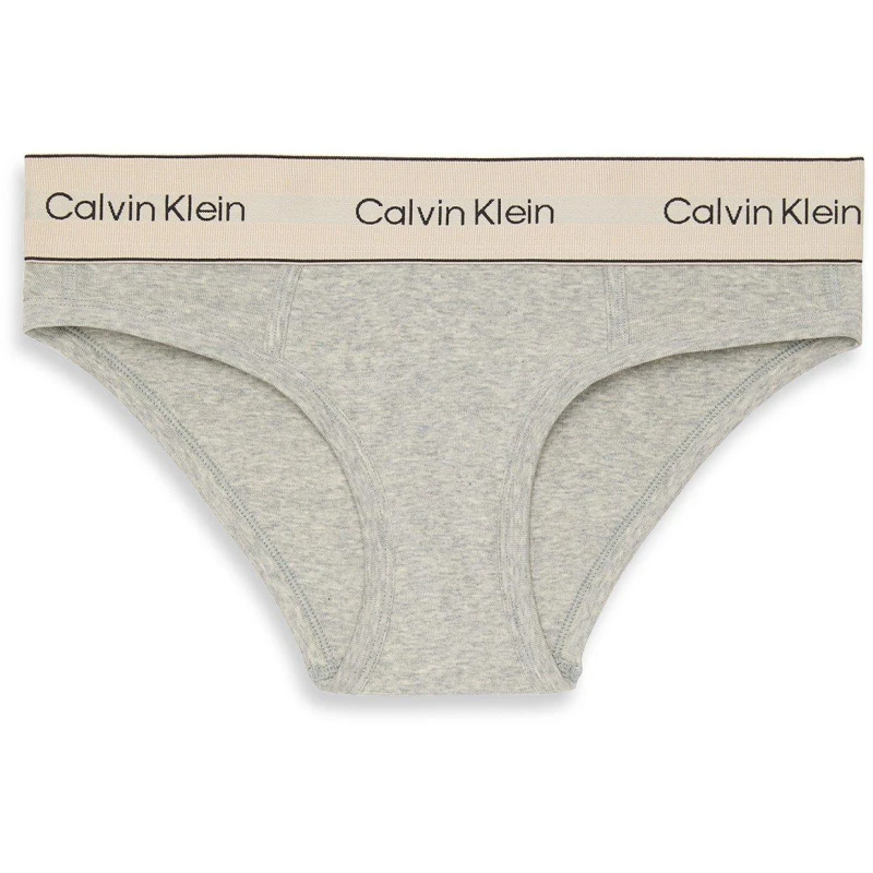 Image of Calvin Klein Womens Heritage Brazilian Briefs Grey Heather female 10 (S)