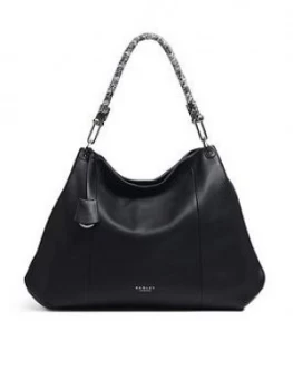 Image of Radley Cuba Street Large Ziptop Shoulder Tote Bag - Black
