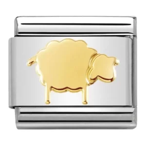 Image of Nomination CLASSIC Gold Sheep Charm 030112/35