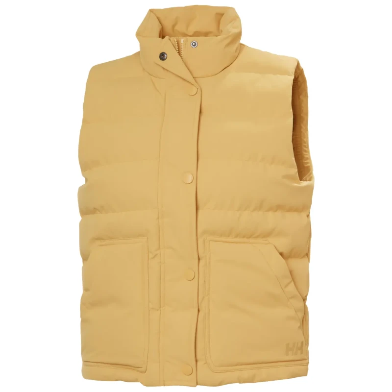 Image of Womens Helly Hansen Escape Puffer Vest Beige Female S
