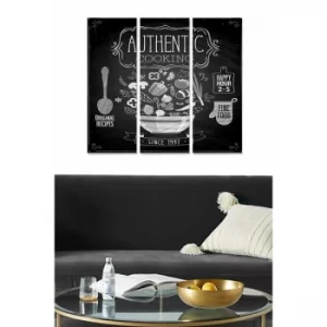 Image of MDF293803547 Multicolor Decorative MDF Painting (3 Pieces)