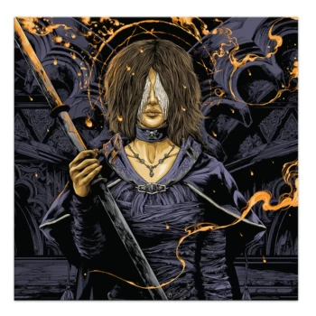Image of Demons Souls (Original Soundtrack) 2xLP (Blue & Black Swirl)