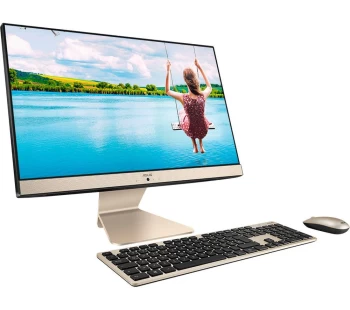 Image of ASUS Vivo AiO V222FAK 21.5" All-in-One PC - Intel Pentium, 1TB HDD, Black & Gold,Black