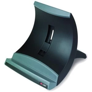 Image of 3M LX550 Adjustable RiserStand for LaptopNotebook Black Silver
