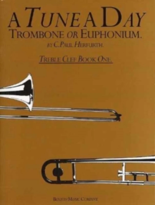 Image of Tune a Day Trombone Euphonium Treble Clef. Paperback