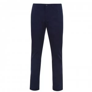 Image of Lacoste 5 Pocket Chinos - Navy 166