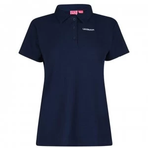 Image of LA Gear Pique Polo Shirt Ladies - Navy