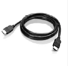 Image of Lenovo 2.0m DVI DVI cable 2m DVI-D Black