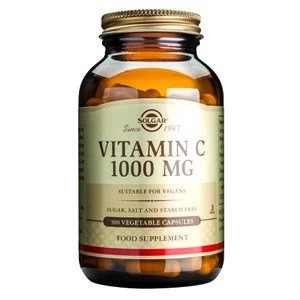 Image of Solgar Vitamin C 1000 mg Vegetable Capsules 100 capsules