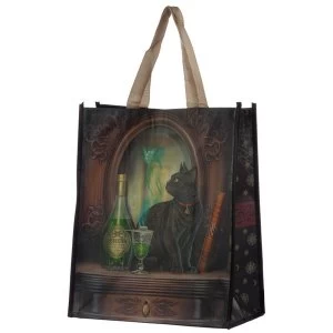 Image of Lisa Parker Absinthe Cat Shopping Bag