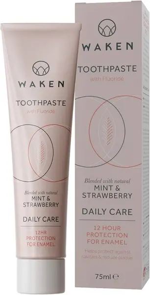 Image of Waken Strawberry & Mint Toothpaste 75ml