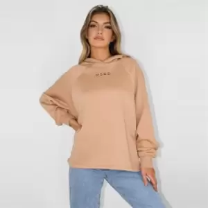Image of Missguided MSGD Oversized Loopback Hoodie - Neutral