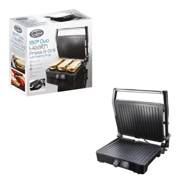 Image of Quest 180° Duo Health Grill - Press or Open Grill 34359