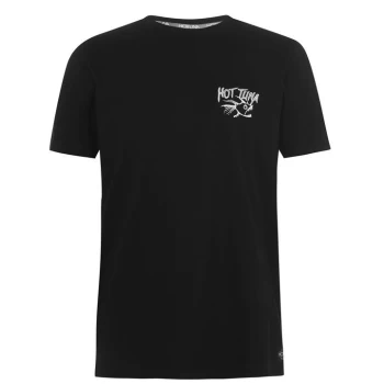 Image of Hot Tuna Back Graphic T Shirt Mens - Black