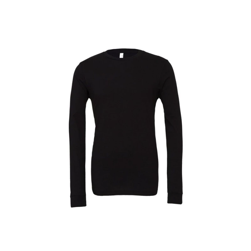 Image of Bella + Canvas Mens Jersey T-Shirt in Black Size: XS Black Male XS