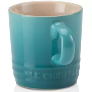Image of Le Creuset Stoneware Espresso Mug Teal