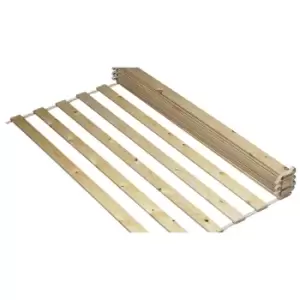 Image of Bed Slats For Super King Size Bed (180 Cm Wide) In Pine