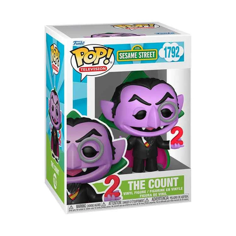 Image of AJ Toys & Books Funko Sesame Street POP! TV Vinyl Figure The Count