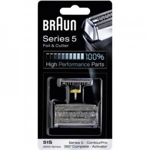 Image of Braun 51S Foil and cutter Silver 1 Set