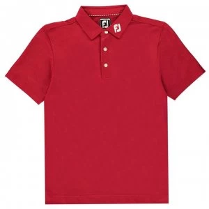 Image of Footjoy Performance Polo Junior Boys - Red