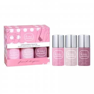 Image of Le Mini Macaron Limited Edition French Lingerie Gel Polish Trio