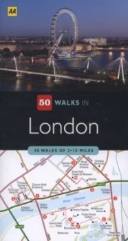 Image of 50 Walks in London by Aa Publishing Book