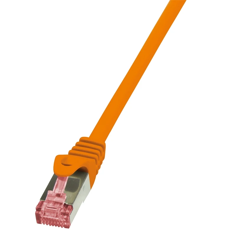 Image of LogiLink 5.0m. Cat6 networking cable Orange 5m S/FTP (S-STP)