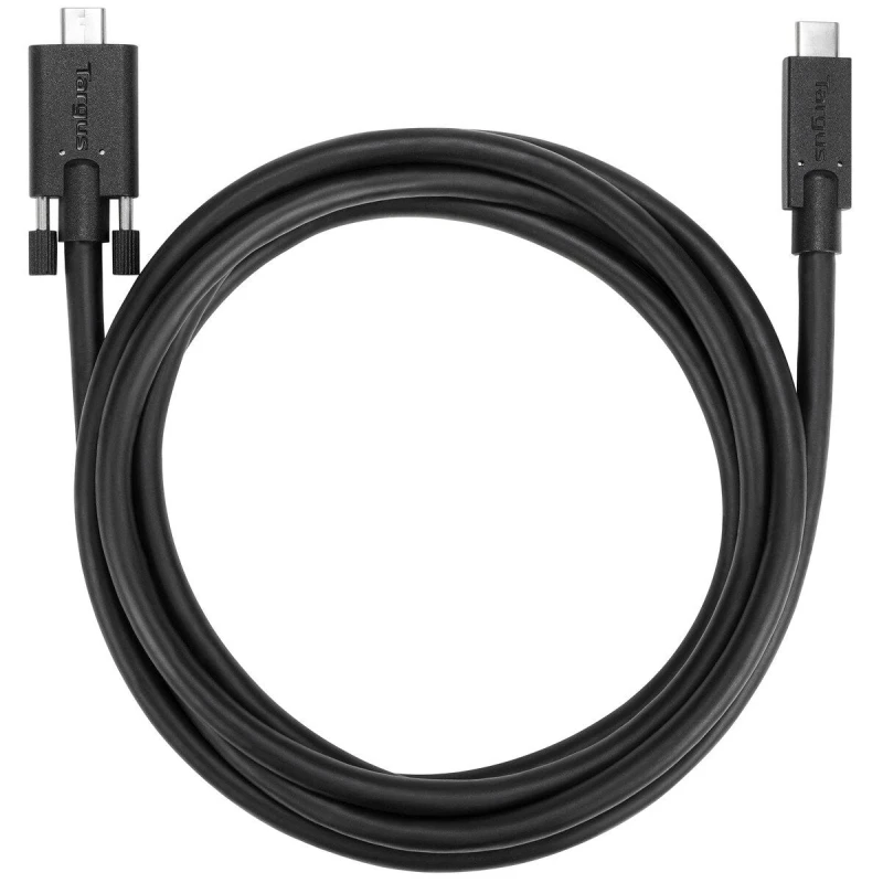 Image of Targus Targus ACC1122GLX USB cable USB 3.2 Gen 1 (3.1 Gen 1) 1.8 m USB C Black ACC1122GLX