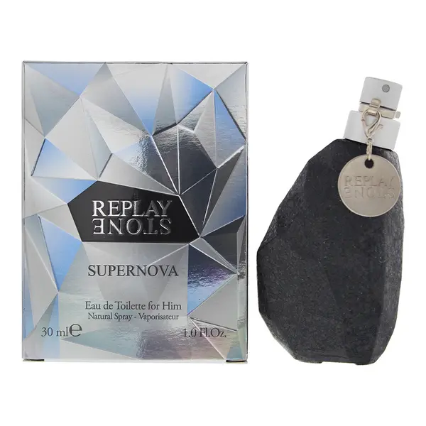Image of Replay Stone Supernova Eau de Toilette For Him 30ml