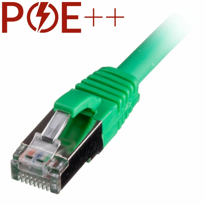 Image of Cablenet 2m Cat6a RJ45 Green S/FTP LSOH 26AWG Snagless Booted Patch Le