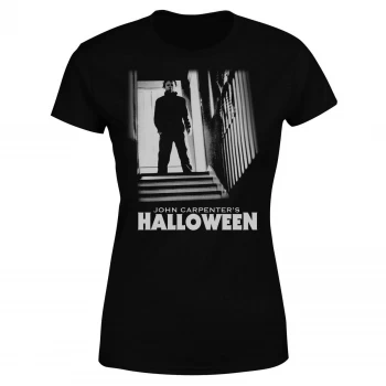 Image of Halloween Mike Myers Womens T-Shirt - Black - XXL
