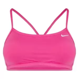 Image of Nike Racerback Bikini Top - Pink