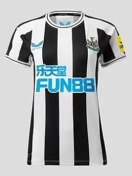 Image of Castore Newcastle Womens 22/23 Home Stadium Replica Shirt - Black/White, Size 18, Women