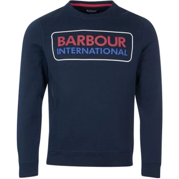 Image of Barbour International Event Sweat - Navy NY91