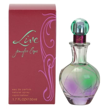 Image of Jennifer Lopez Live Eau de Parfum For Her 50ml