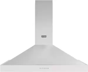 Image of Stoves Sterling 90PYR Stainless Steel 90cm Chimney Cooker Hood