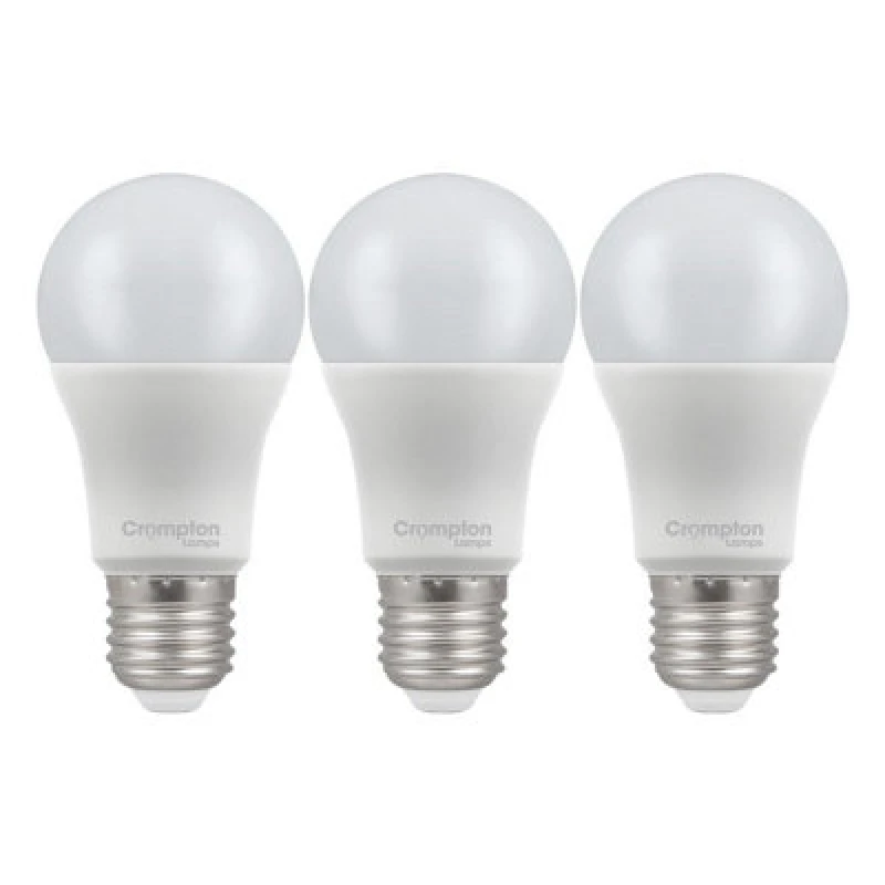 Image of Crompton Lamps LED GLS 13W E27 Dimmable Cool White Opal (100W Eqv)