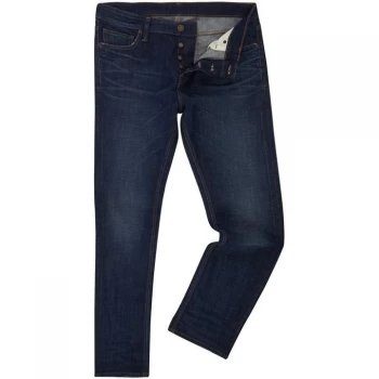 Image of Label Lab Dart Taper Leg Vintage Washed Jean - Denim Vintage